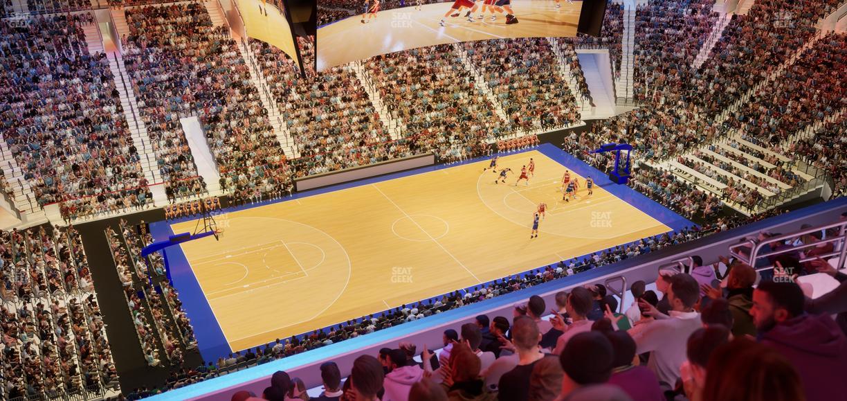 Xfinity Mobile Arena - Section 211 Seat View