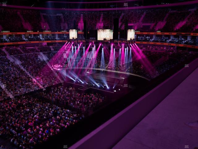 Xfinity Mobile Arena - Section 211 Seat View