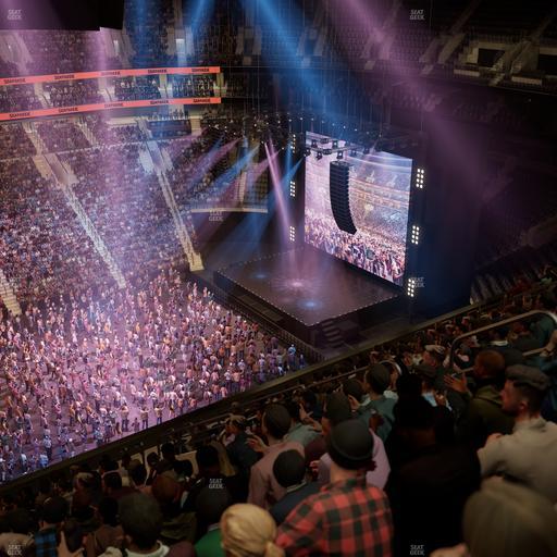 Xfinity Mobile Arena - Section 212 Seat View