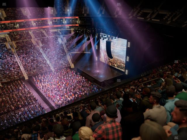 Xfinity Mobile Arena - Section 212 Seat View