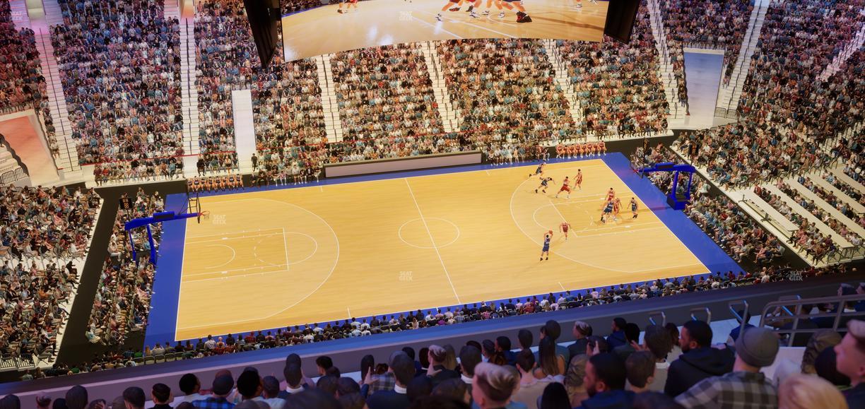 Xfinity Mobile Arena - Section 212 Seat View