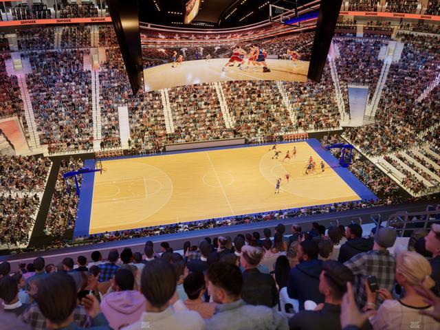 Xfinity Mobile Arena - Section 212 Seat View