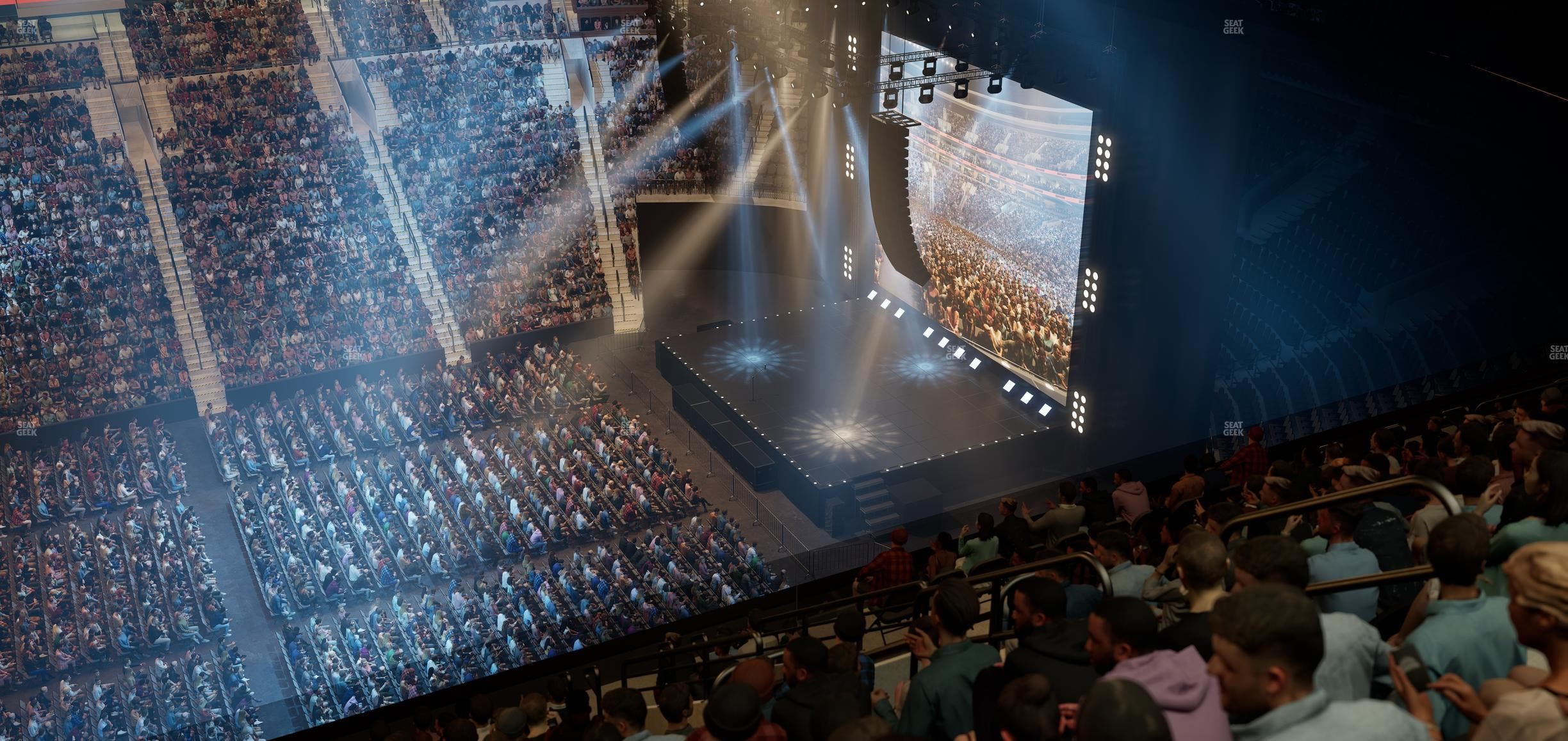 Xfinity Mobile Arena - Section 213 Seat View