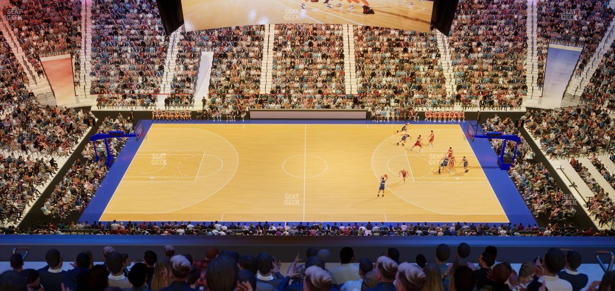 Xfinity Mobile Arena - Section 213 Seat View