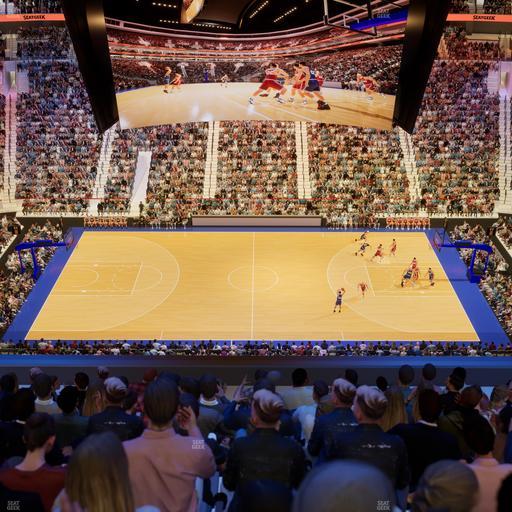 Xfinity Mobile Arena - Section 213 Seat View