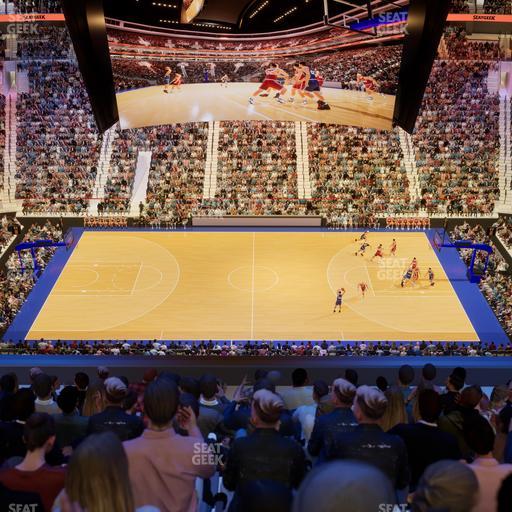 Xfinity Mobile Arena - Section 213 Seat View