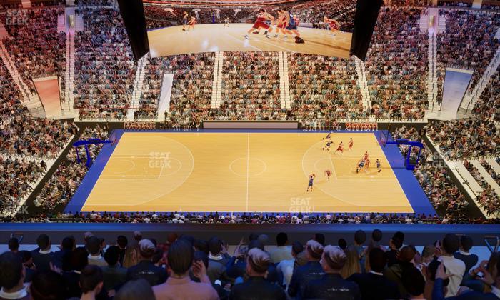 Xfinity Mobile Arena - Section 213 Seat View