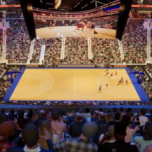 Xfinity Mobile Arena - Section 213 Seat View
