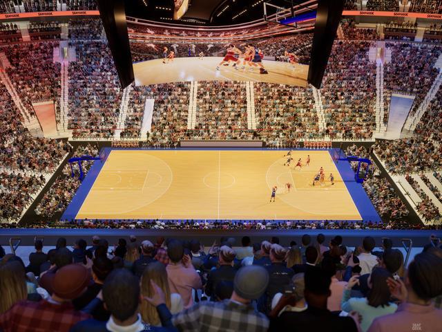 Xfinity Mobile Arena - Section 213 Seat View