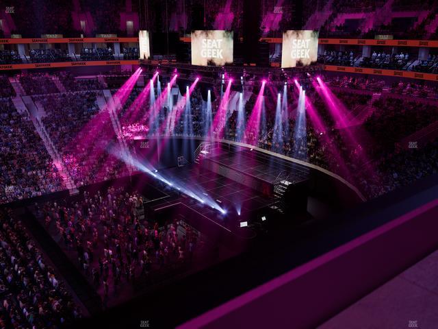 Xfinity Mobile Arena - Section 213 Seat View