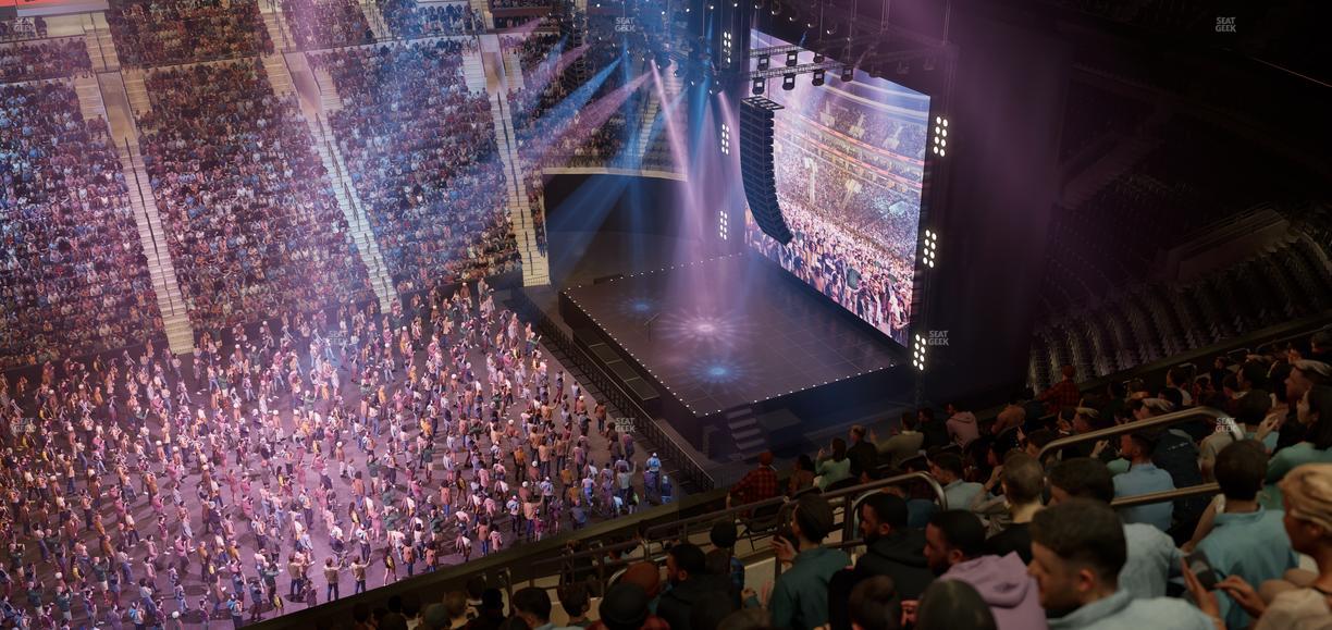 Xfinity Mobile Arena - Section 213 Seat View