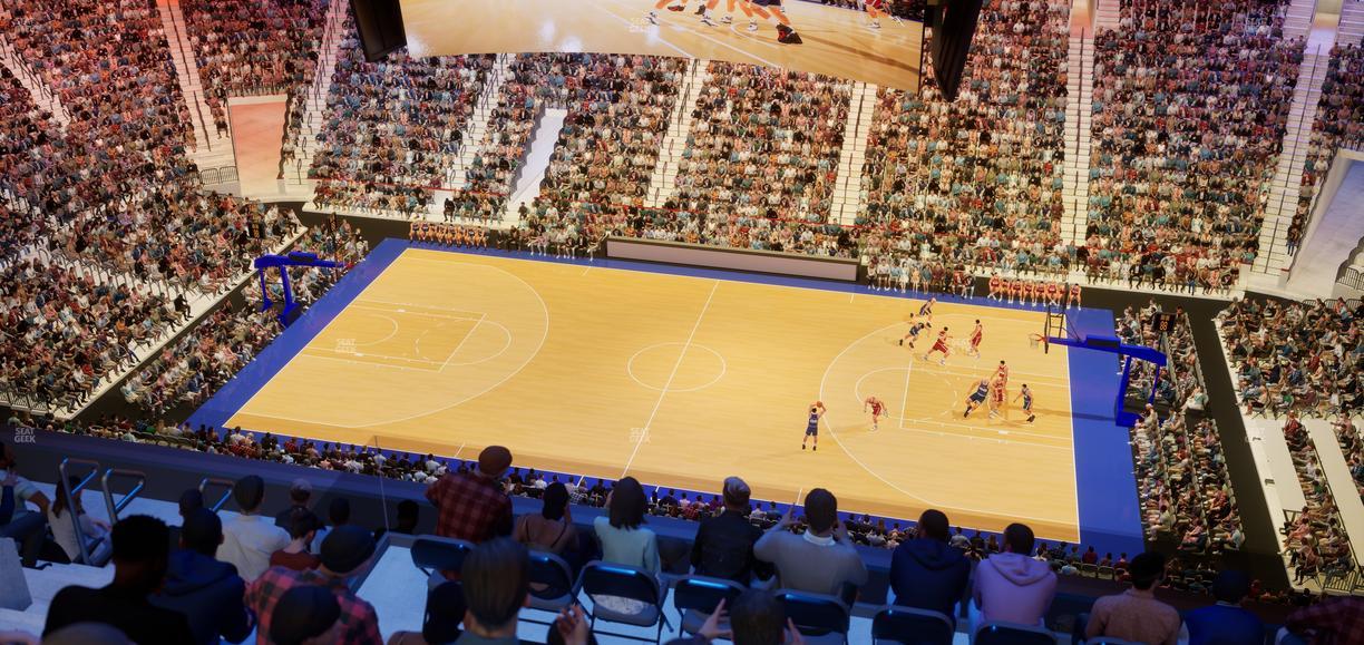 Xfinity Mobile Arena - Section 214 Seat View