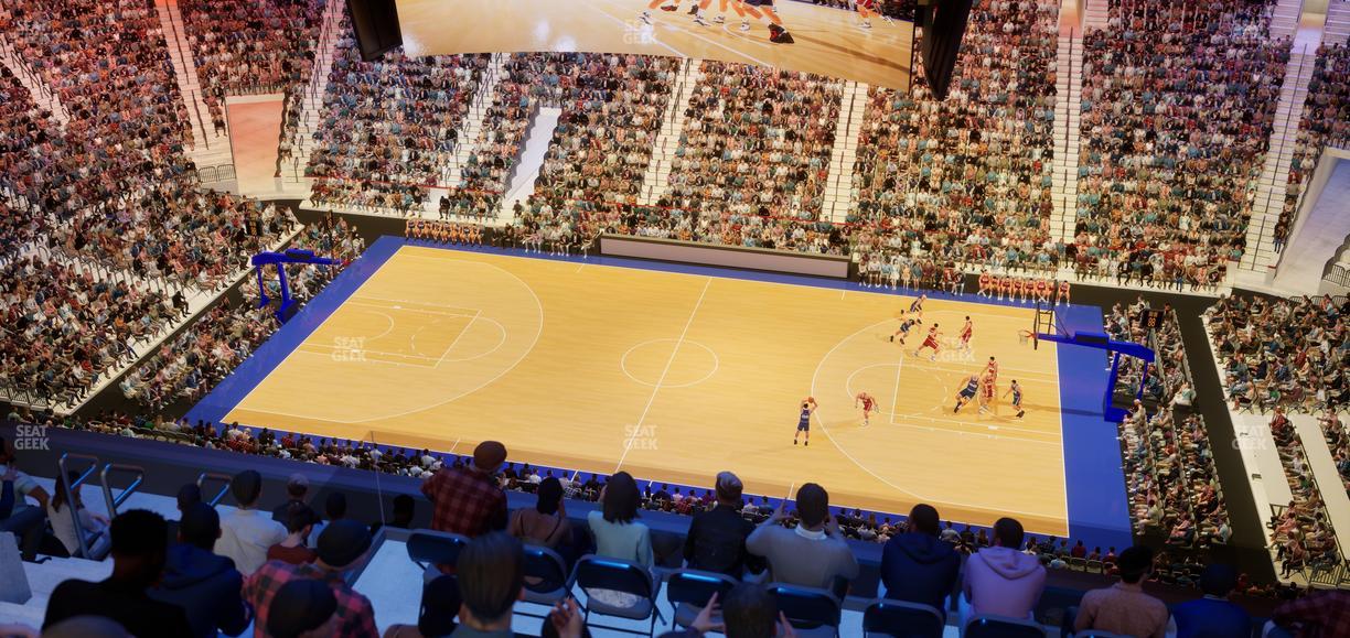 Xfinity Mobile Arena - Section 214 Seat View