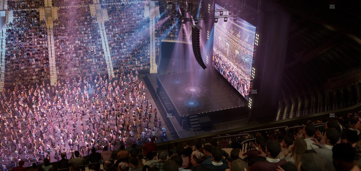 Xfinity Mobile Arena - Section 214 Seat View