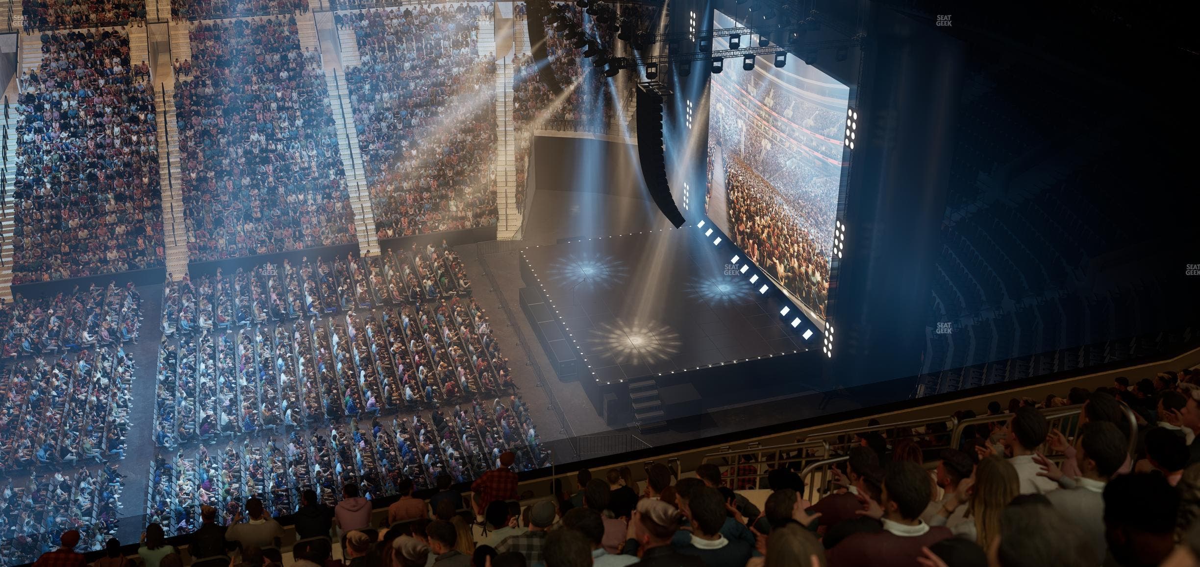 Xfinity Mobile Arena - Section 214 Seat View