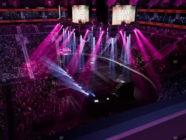 Xfinity Mobile Arena - Section 214 Seat View