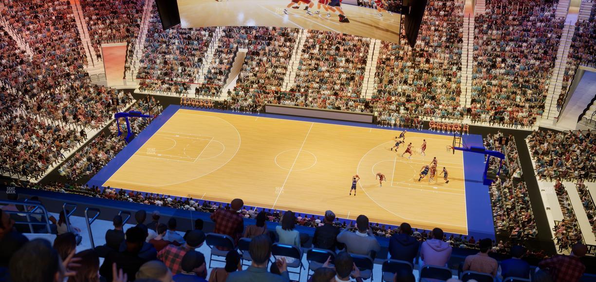 Xfinity Mobile Arena - Section 214 Seat View