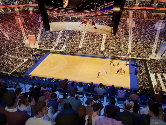 Xfinity Mobile Arena - Section 214 Seat View