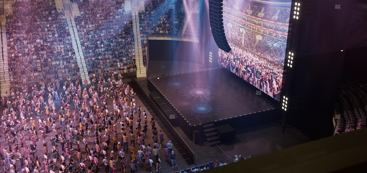 Xfinity Mobile Arena - Section 214 Seat View