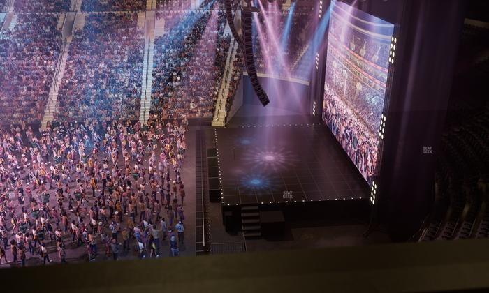 Xfinity Mobile Arena - Section 215 Seat View