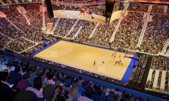 Xfinity Mobile Arena - Section 215 Seat View