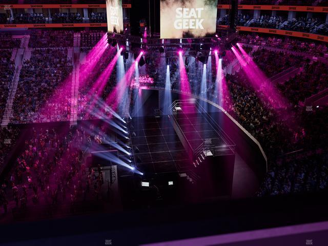 Xfinity Mobile Arena - Section 215 Seat View