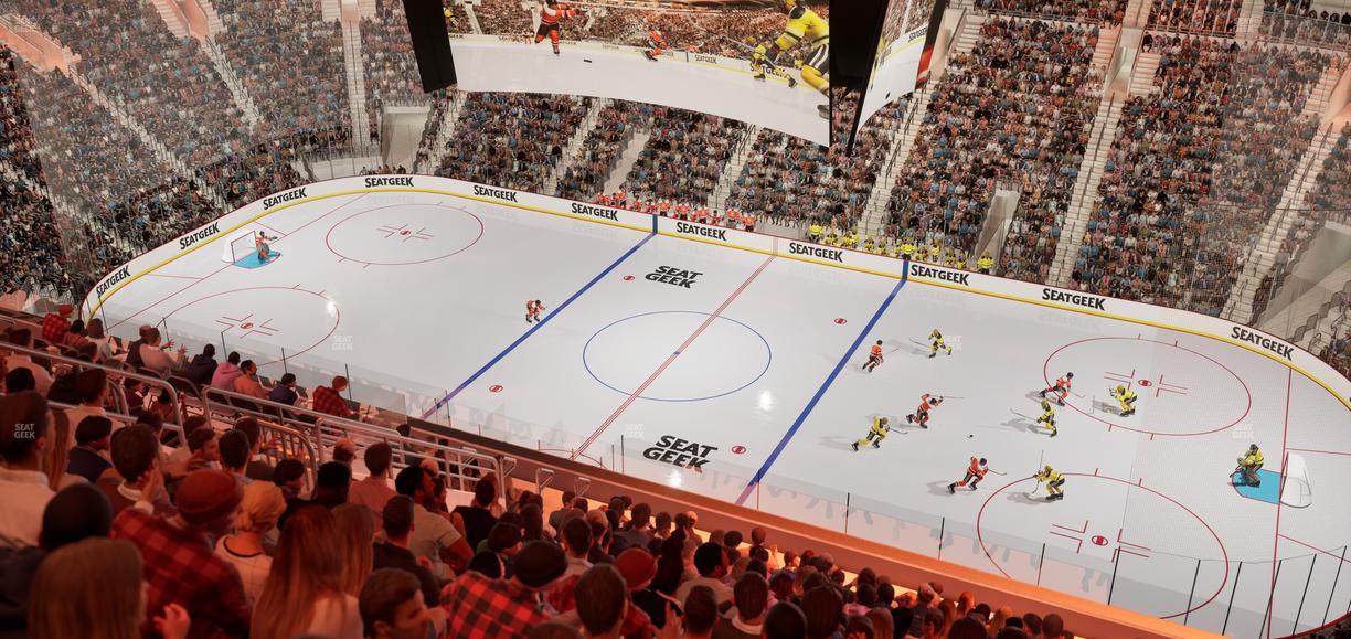 Xfinity Mobile Arena - Section 215 Seat View