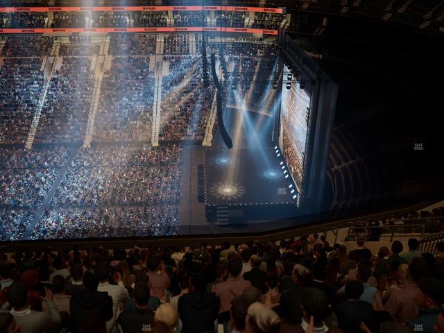 Xfinity Mobile Arena - Section 215 Seat View