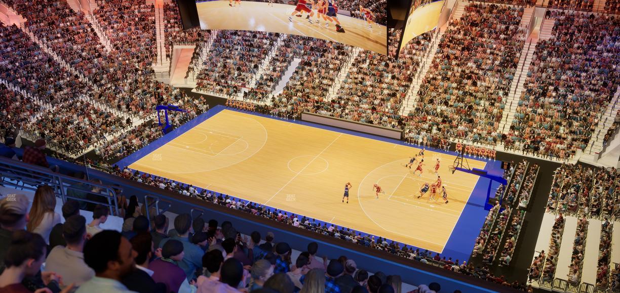 Xfinity Mobile Arena - Section 215 Seat View