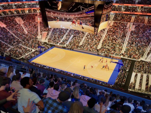 Xfinity Mobile Arena - Section 215 Seat View