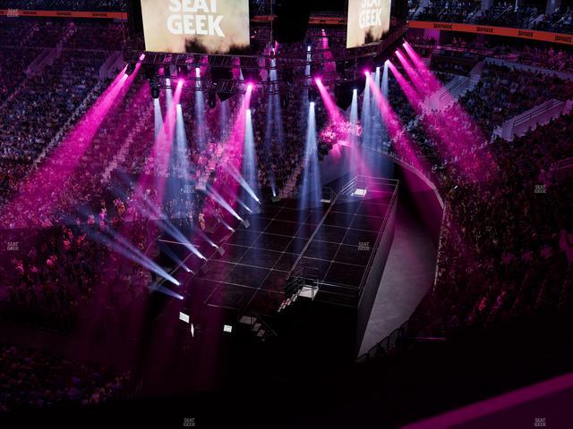 Xfinity Mobile Arena - Section 216 A Seat View