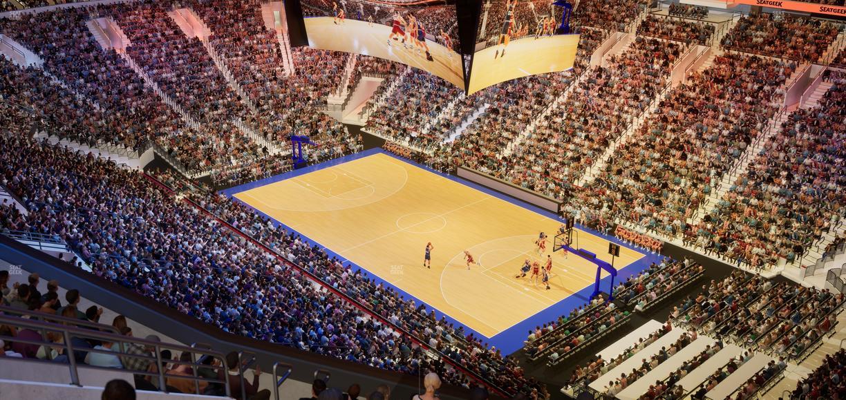 Xfinity Mobile Arena - Section 216 A Seat View