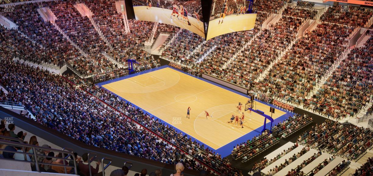 Xfinity Mobile Arena - Section 216 A Seat View