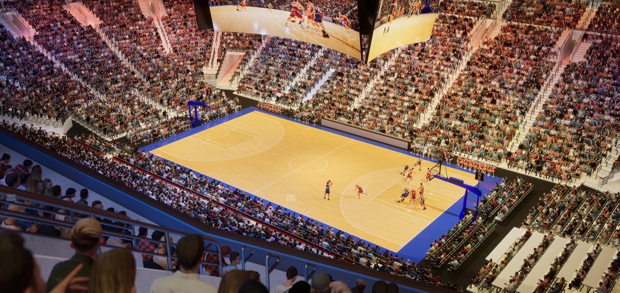 Xfinity Mobile Arena - Section 216 Seat View