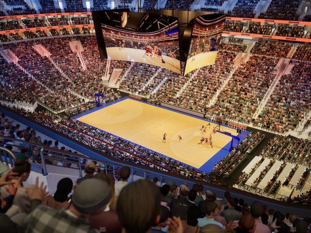 Xfinity Mobile Arena - Section 216 Seat View