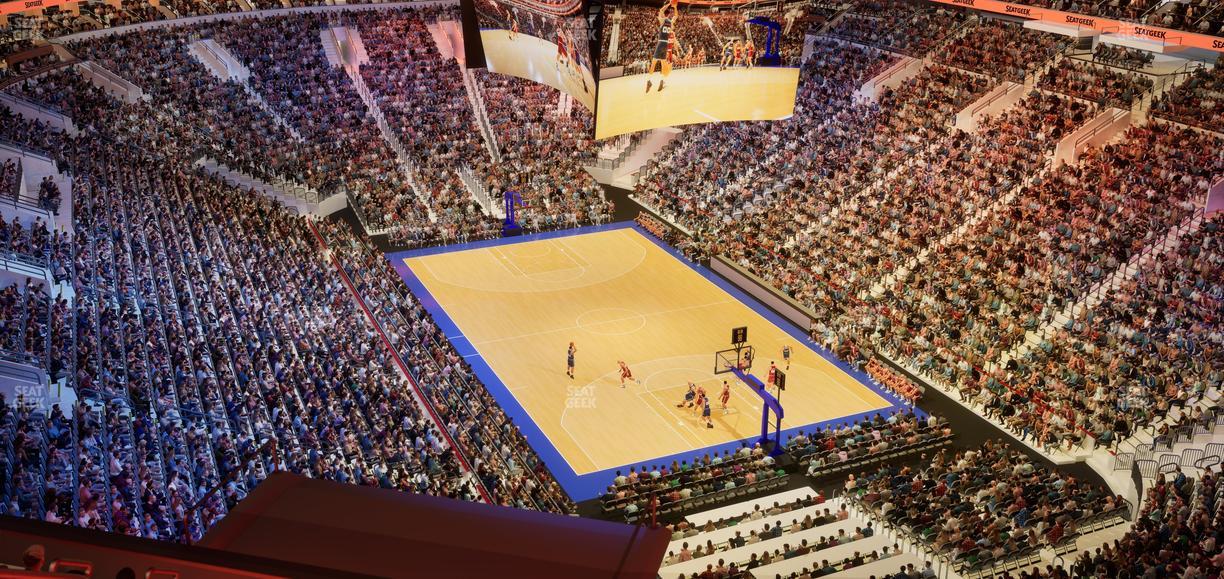 Xfinity Mobile Arena - Section 217 A Seat View