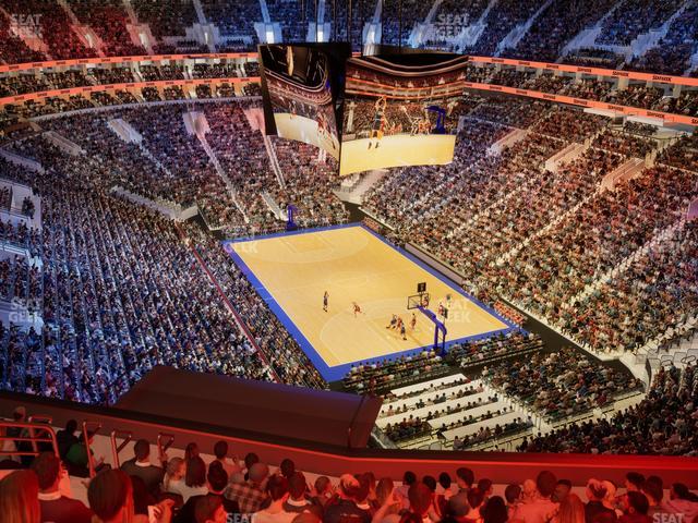 Xfinity Mobile Arena - Section 217 A Seat View