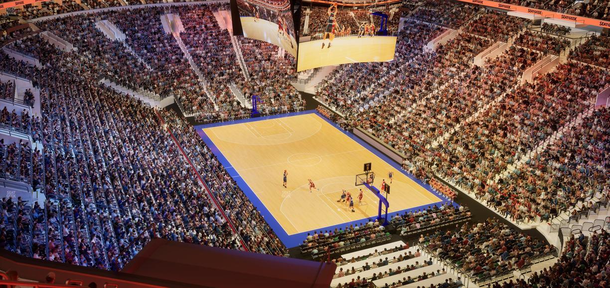 Xfinity Mobile Arena - Section 217 A Seat View