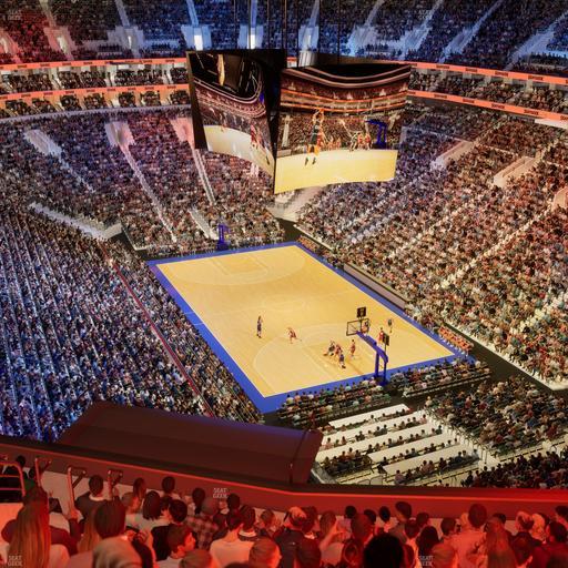 Xfinity Mobile Arena - Section 217 A Seat View