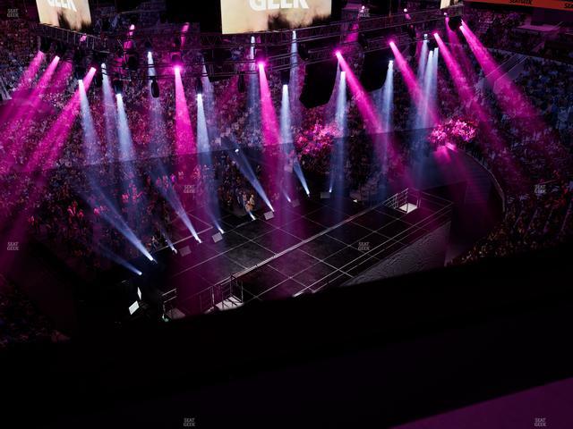 Xfinity Mobile Arena - Section 217 A Seat View
