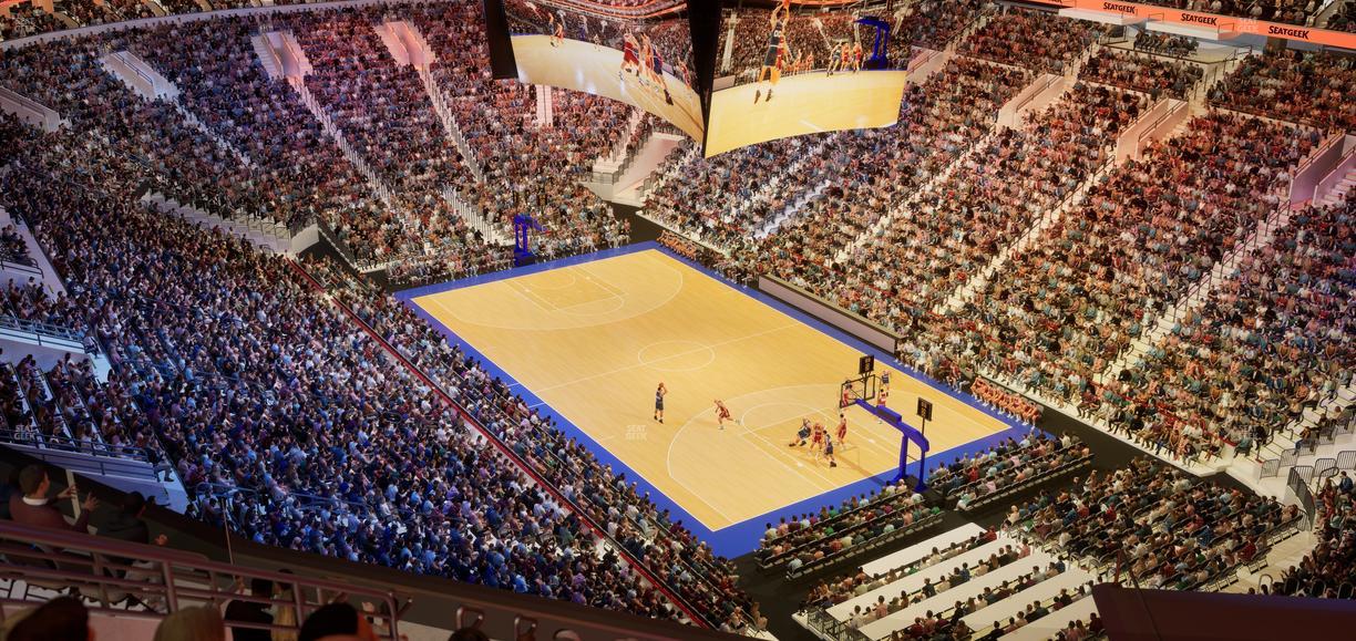 Xfinity Mobile Arena - Section 217 Seat View