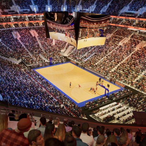 Xfinity Mobile Arena - Section 217 Seat View
