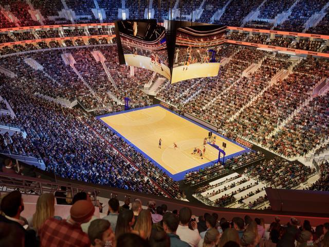 Xfinity Mobile Arena - Section 217 Seat View