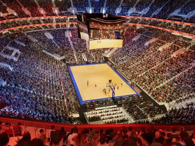 Xfinity Mobile Arena - Section 218 Seat View