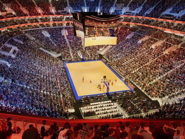 Xfinity Mobile Arena - Section 218 Seat View