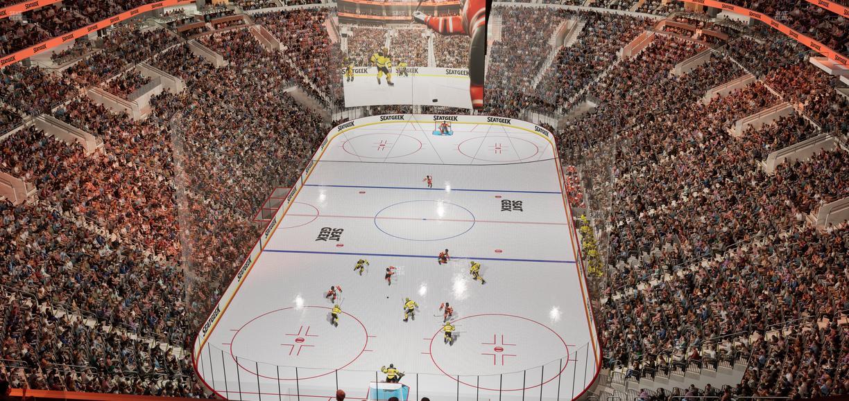 Xfinity Mobile Arena - Section 219 A Seat View