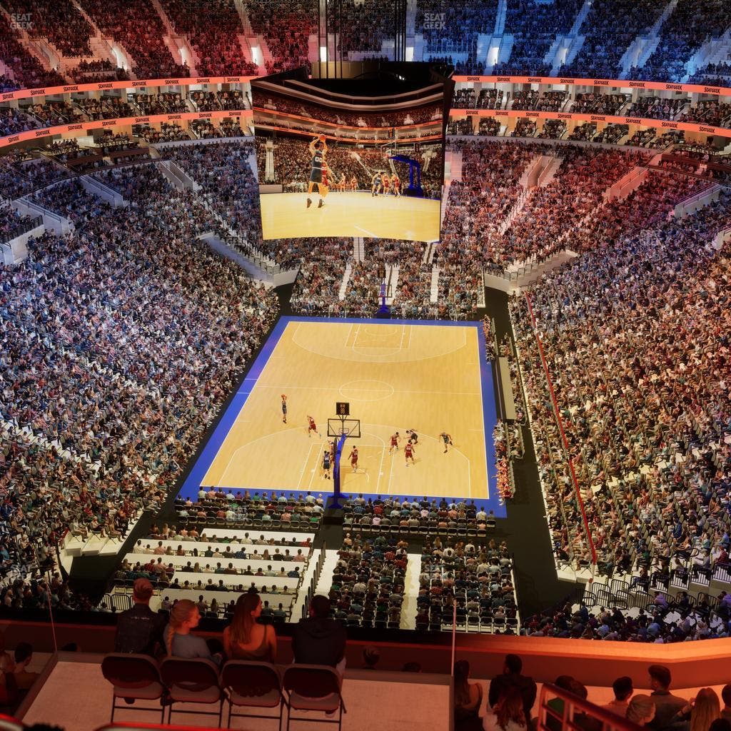Xfinity Mobile Arena - Section 219 A Seat View