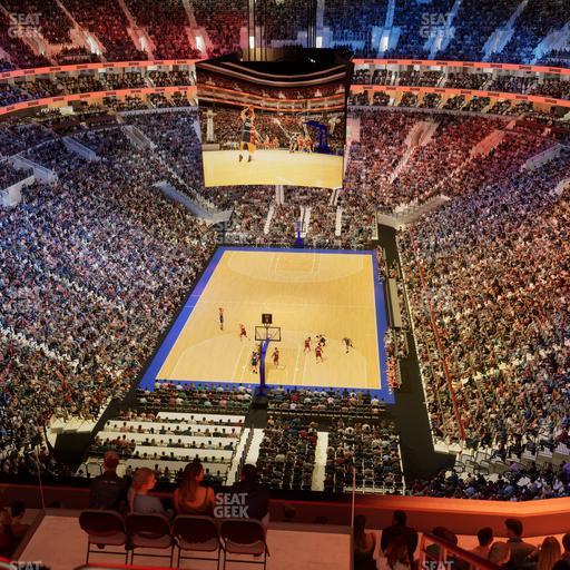 Xfinity Mobile Arena - Section 219 A Seat View