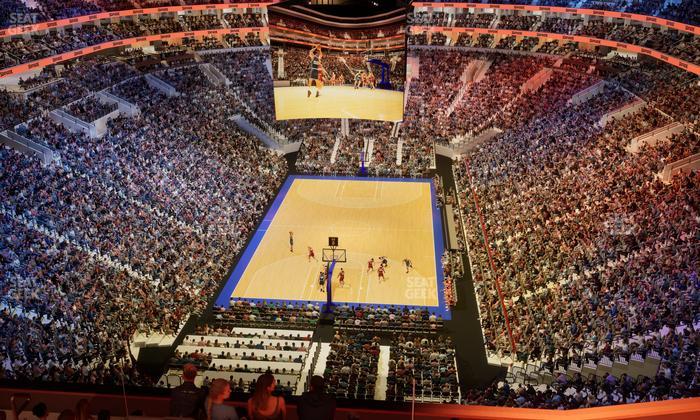 Xfinity Mobile Arena - Section 219 A Seat View