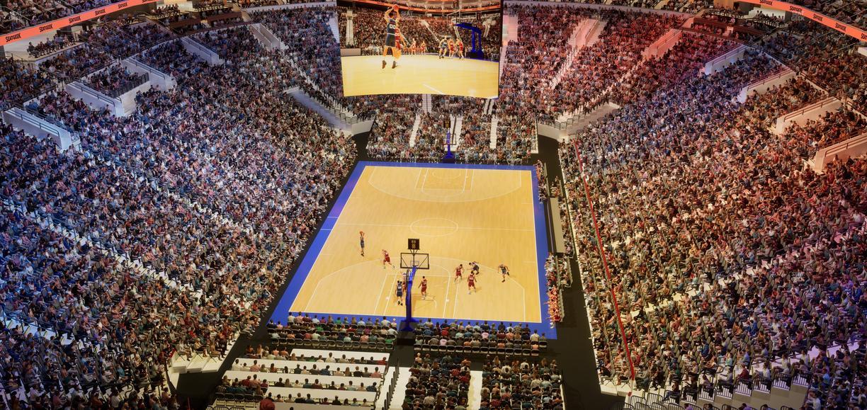 Xfinity Mobile Arena - Section 219 A Seat View